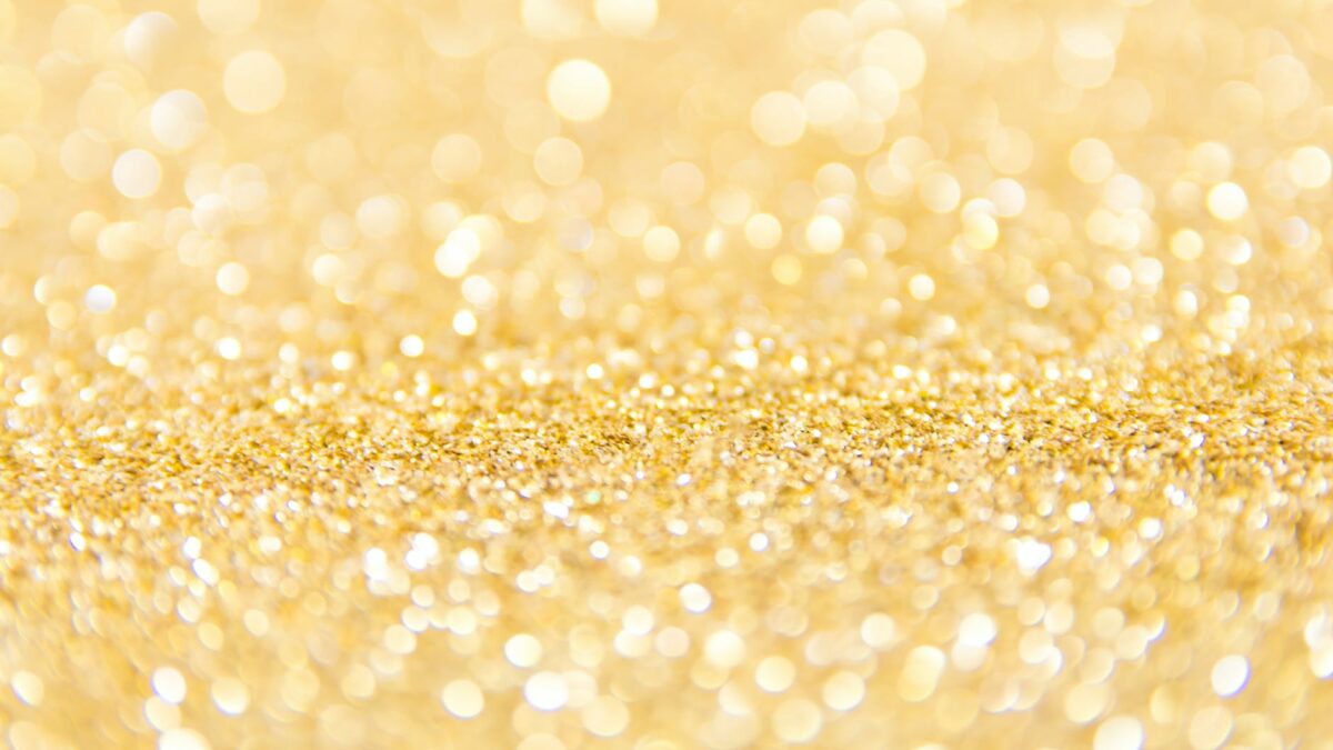 gold glitter lot